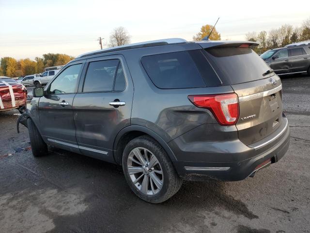 1FM5K7F84KGB11680 - 2019 FORD EXPLORER LIMITED GRAY photo 2