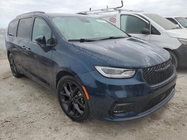 2C4RC1BG7NR209070 - 2022 CHRYSLER PACIFICA TOURING L 蓝色 照片 4