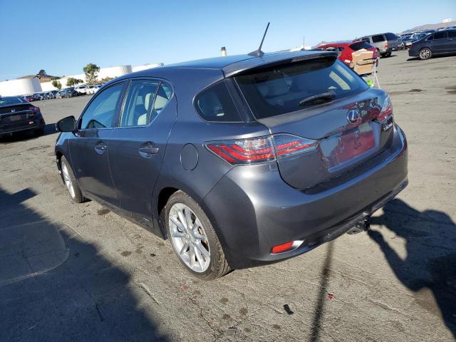 JTHKD5BH4D2128599 - 2013 LEXUS CT 200 GRAY photo 2