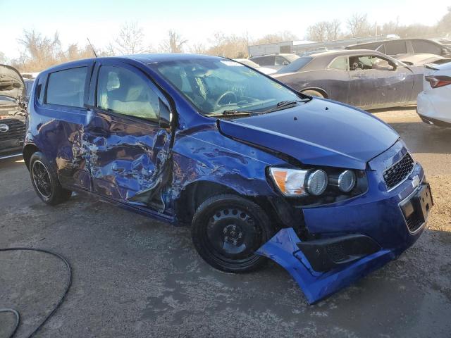 1G1JA6SH1D4138029 - 2013 CHEVROLET SONIC LS 蓝色 照片 4