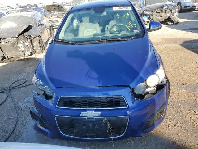 1G1JA6SH1D4138029 - 2013 CHEVROLET SONIC LS BLUE photo 5