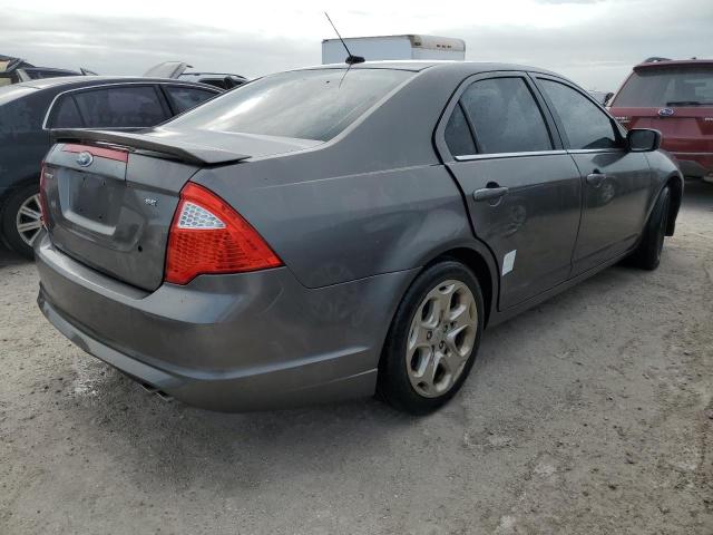 3FAHP0HA6BR199821 - 2011 FORD FUSION SE GRAY photo 3