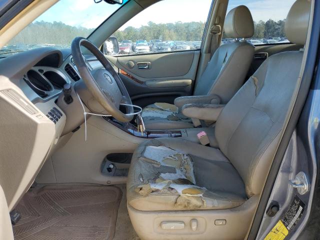 JTEDW21A760004733 - 2006 TOYOTA HIGHLANDER HYBRID BLUE photo 7