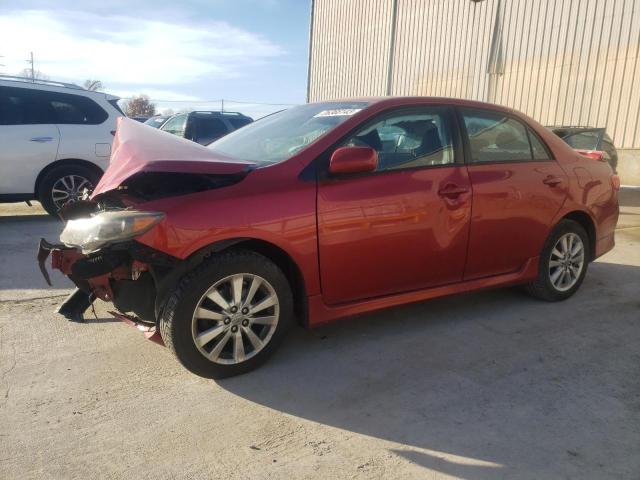 2T1BU4EE8AC452598 - 2010 TOYOTA COROLLA BASE BURGUNDY photo 1