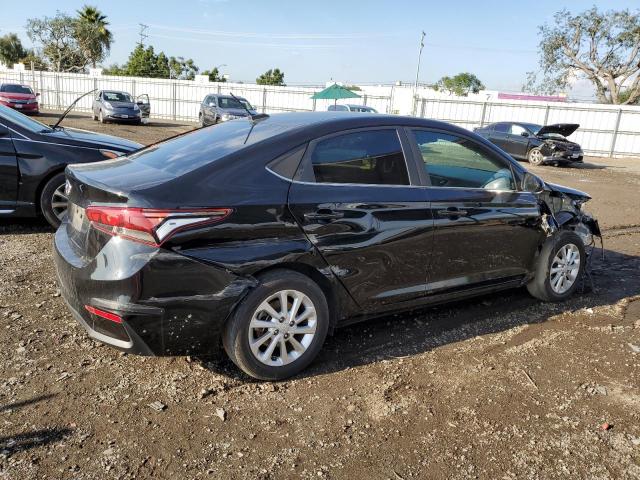 3KPC24A67NE167648 - 2022 HYUNDAI ACCENT SE BLACK photo 3