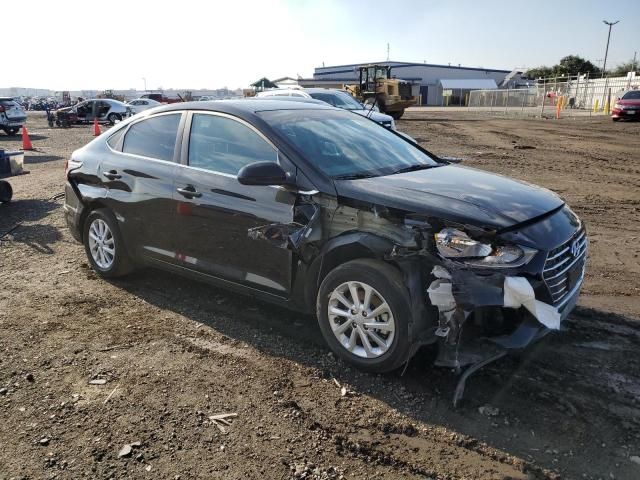 3KPC24A67NE167648 - 2022 HYUNDAI ACCENT SE BLACK photo 4