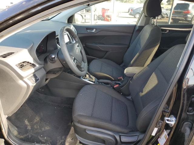 3KPC24A67NE167648 - 2022 HYUNDAI ACCENT SE BLACK photo 7