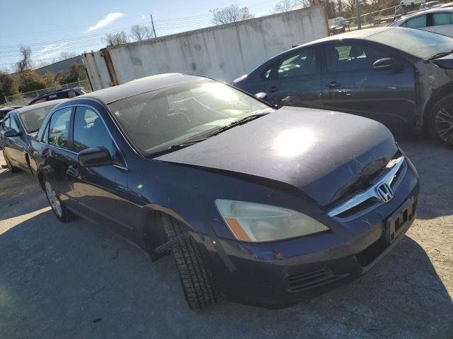 1HGCM66467A103220 - 2007 HONDA ACCORD SE BLUE photo 4