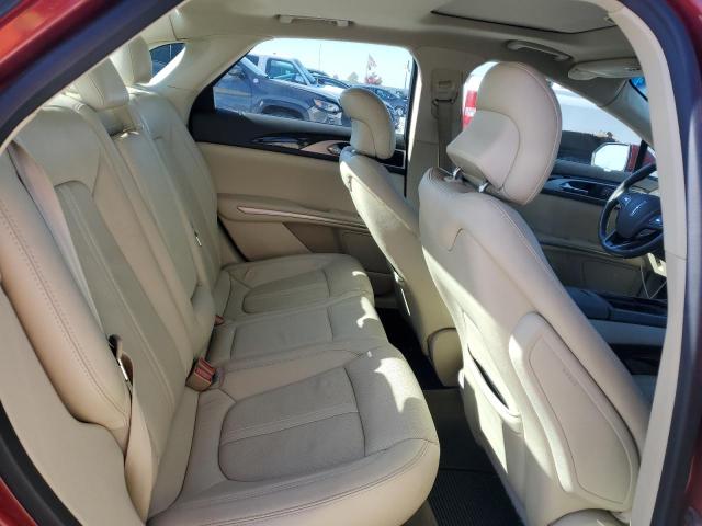 3LN6L2J91ER821539 - 2014 LINCOLN MKZ RED photo 10