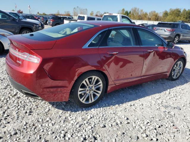 3LN6L2J91ER821539 - 2014 LINCOLN MKZ RED photo 3