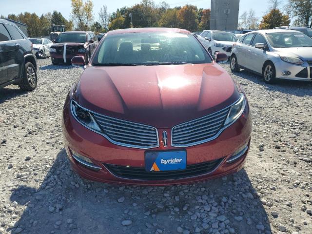 3LN6L2J91ER821539 - 2014 LINCOLN MKZ RED photo 5