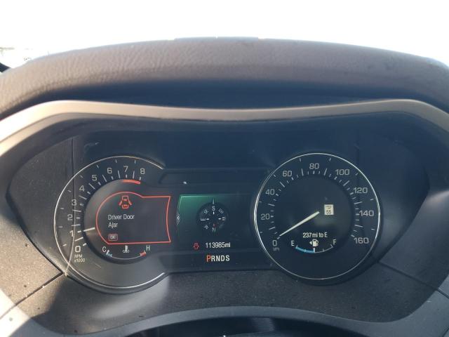 3LN6L2J91ER821539 - 2014 LINCOLN MKZ RED photo 9