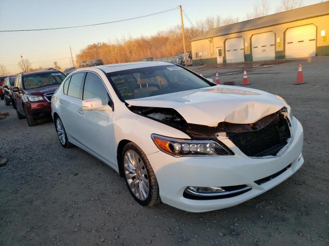 JH4KC1F51FC000071 - 2015 ACURA RLX TECH WHITE photo 4