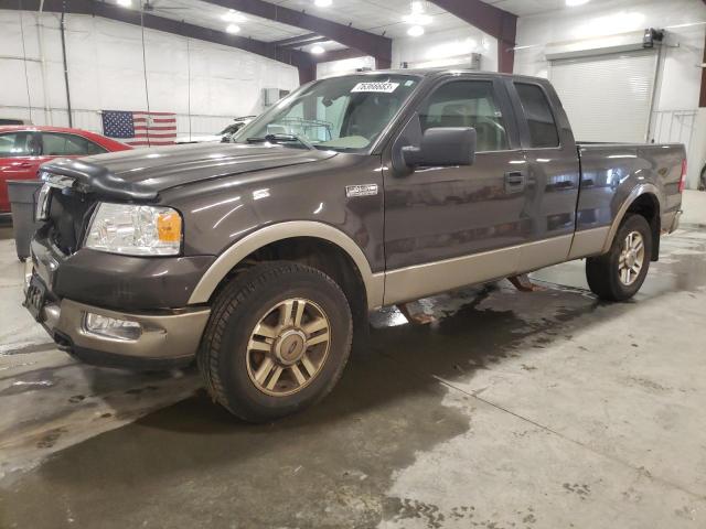 1FTPX14555NA44186 - 2005 FORD F150 BROWN photo 1