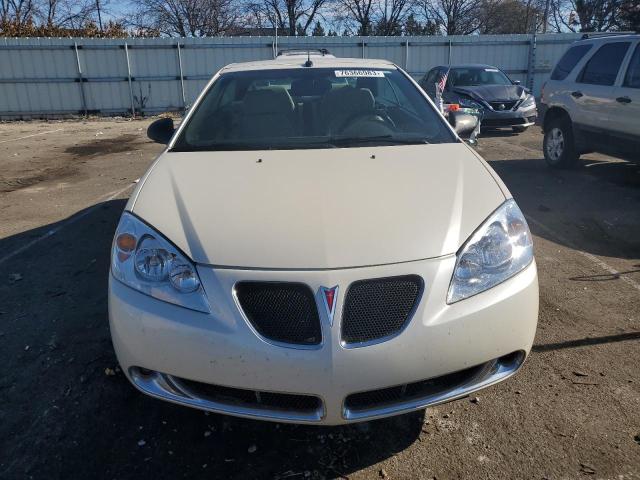 1G2ZH361684283241 - 2008 PONTIAC G6 GT WHITE photo 5