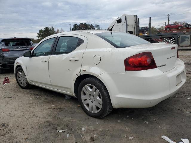 1B3BD4FB9BN523344 - 2011 DODGE AVENGER EXPRESS WHITE photo 2