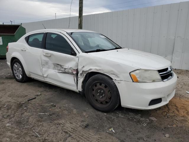 1B3BD4FB9BN523344 - 2011 DODGE AVENGER EXPRESS WHITE photo 4