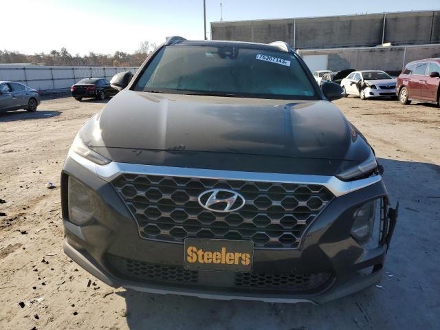 5NMS3CAD1LH155356 - 2020 HYUNDAI SANTA FE SEL BLACK photo 5