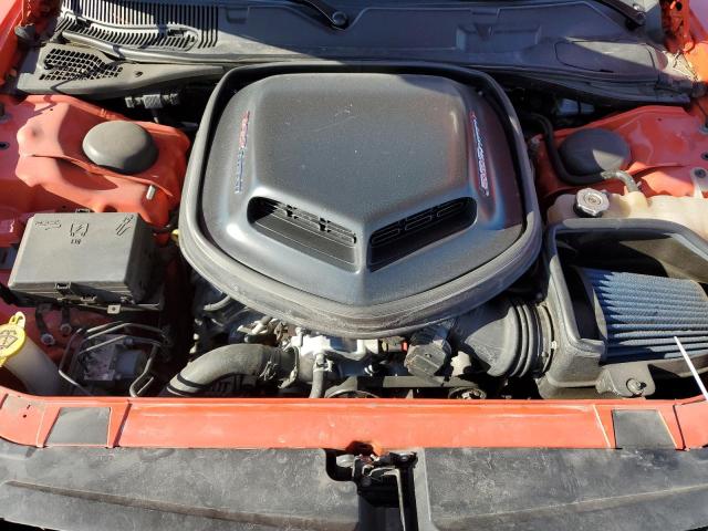 2C3CDZFJ4GH321510 - 2016 DODGE CHALLENGER R/T SCAT PACK ORANGE photo 11