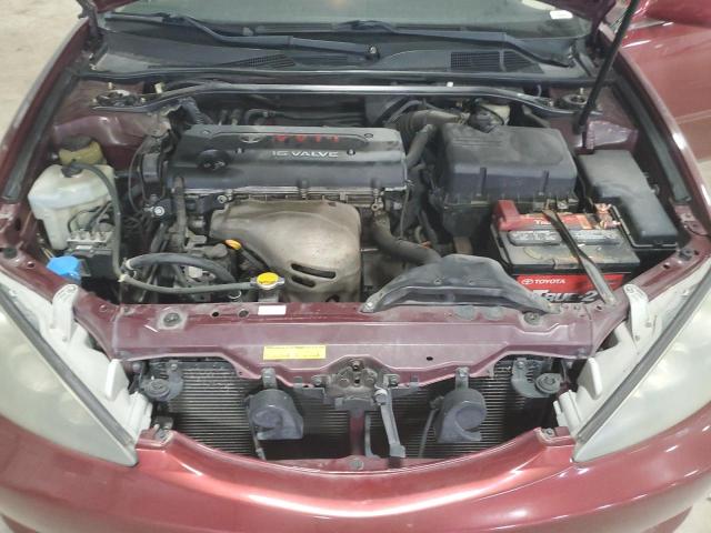 4T1BE32K85U381554 - 2005 TOYOTA CAMRY LE MAROON photo 11