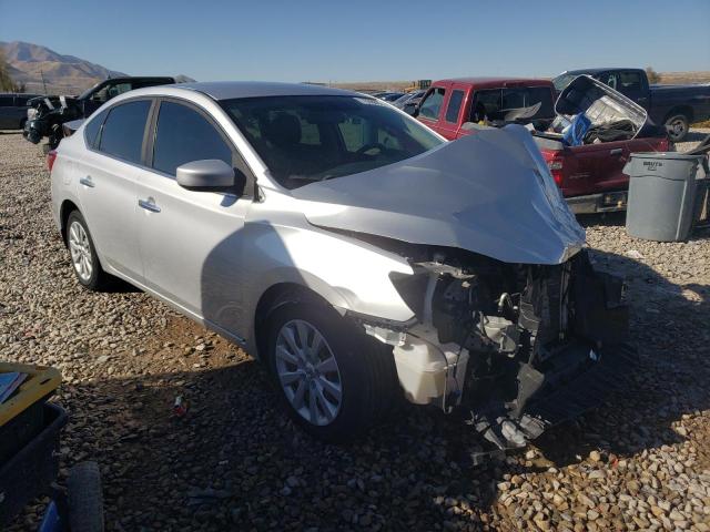 3N1AB7AP9HY359404 - 2017 NISSAN SENTRA S SILVER photo 4