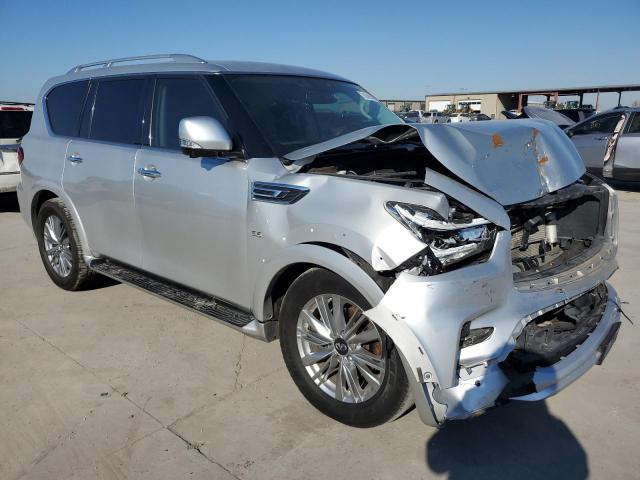 JN8AZ2NF9K9687694 - 2019 INFINITI QX80 LUXE SILVER photo 4