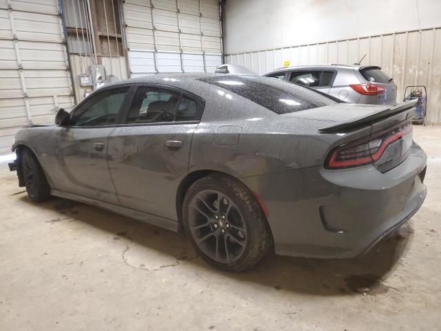 2C3CDXGJ6PH595035 - 2023 DODGE CHARGER SCAT PACK GRAY photo 2