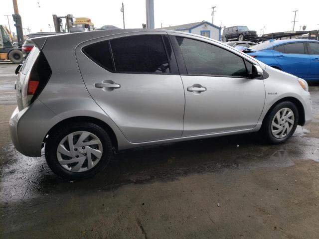 JTDKDTB34F1098930 - 2015 TOYOTA PRIUS C SILVER photo 3