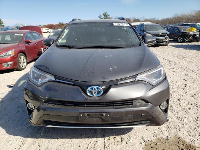 JTMRJREV5GD024939 - 2016 TOYOTA RAV4 HV XLE GRAY photo 5