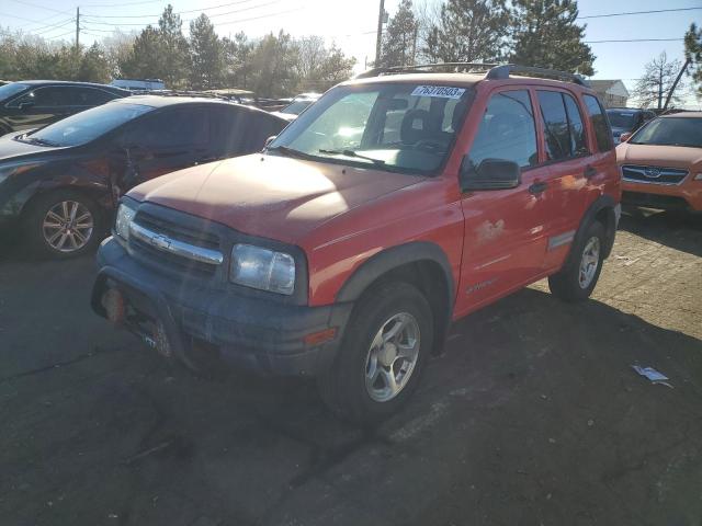 2CNBJ734636919618 - 2003 CHEVROLET TRACKER ZR2 RED photo 1