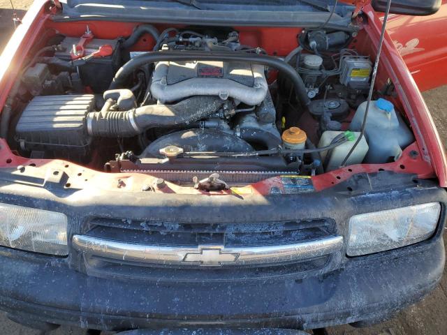 2CNBJ734636919618 - 2003 CHEVROLET TRACKER ZR2 RED photo 11