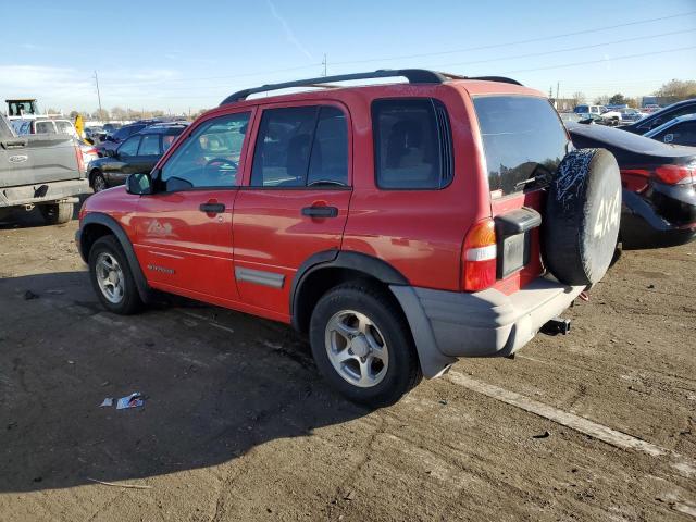 2CNBJ734636919618 - 2003 CHEVROLET TRACKER ZR2 RED photo 2