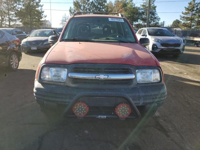 2CNBJ734636919618 - 2003 CHEVROLET TRACKER ZR2 RED photo 5