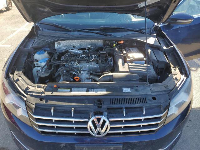 1VWBN7A30CC063434 - 2012 VOLKSWAGEN PASSAT SE BLUE photo 11