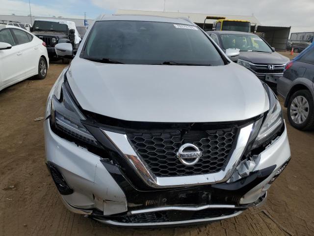 5N1AZ2CS2LN112529 - 2020 NISSAN MURANO SL SILVER photo 5