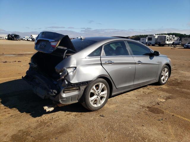 5NPEC4AC0DH561885 - 2013 HYUNDAI SONATA SE GRAY photo 3