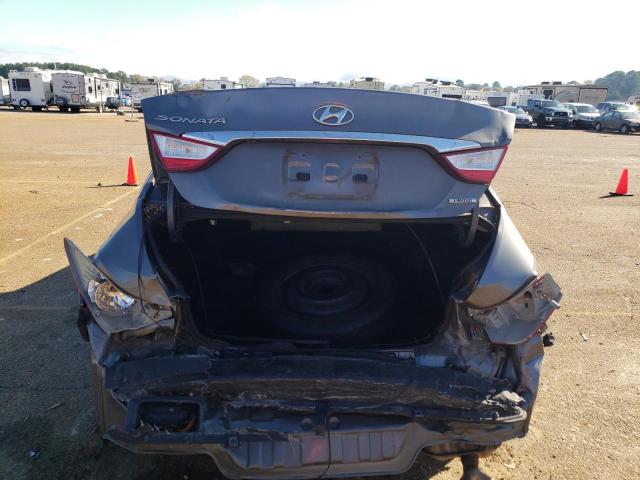 5NPEC4AC0DH561885 - 2013 HYUNDAI SONATA SE GRAY photo 6