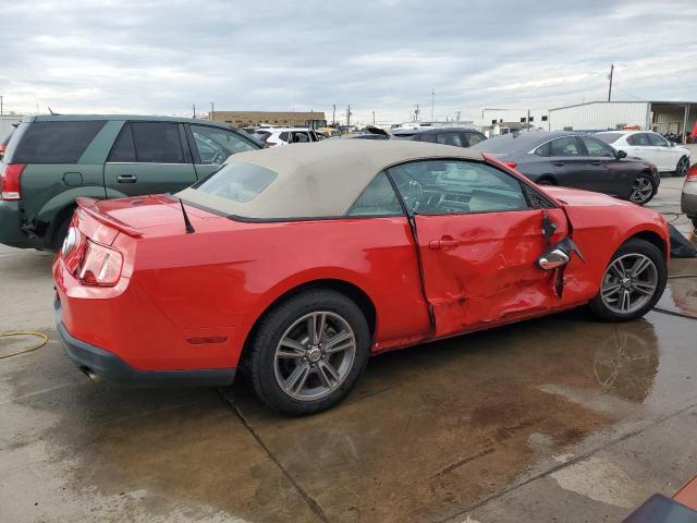 1ZVBP8ENXA5121885 - 2010 FORD MUSTANG RED photo 3