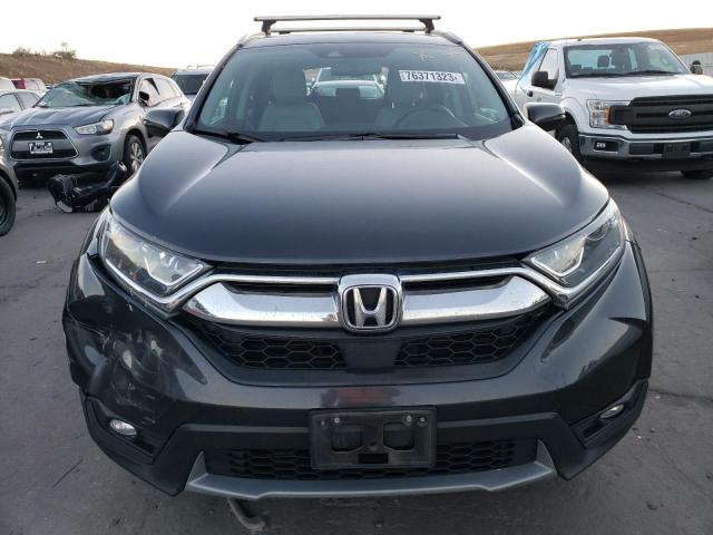 2HKRW2H88HH684306 - 2017 HONDA CR-V EXL CHARCOAL photo 5