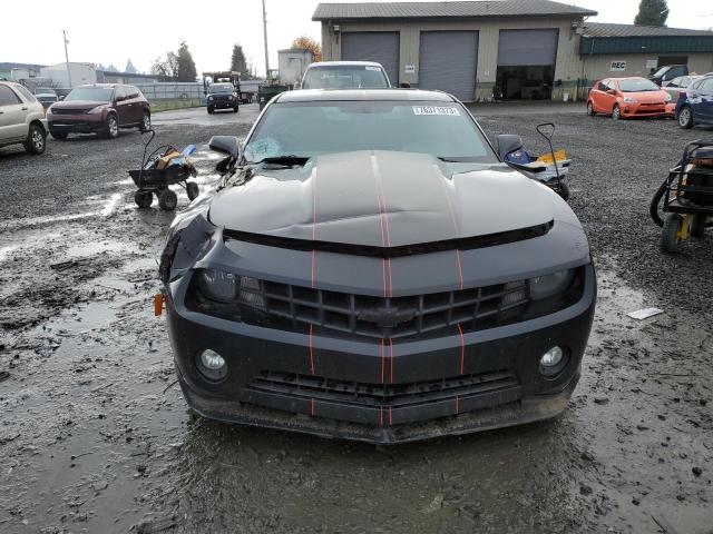 2G1FF1E39D9221702 - 2013 CHEVROLET CAMARO LT BLACK photo 5