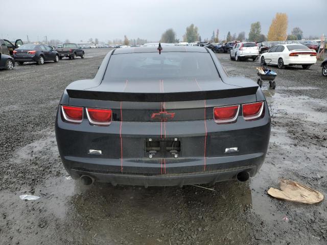 2G1FF1E39D9221702 - 2013 CHEVROLET CAMARO LT BLACK photo 6