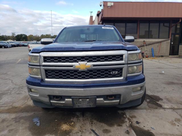 3GCUKSEC5EG102343 - 2014 CHEVROLET SILVERADO K1500 LTZ BLUE photo 5