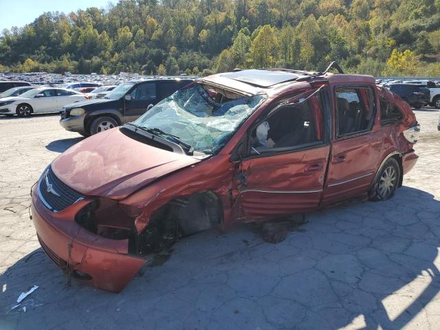 2C4GP54L63R252597 - 2003 CHRYSLER TOWN & COU LXI RED photo 1