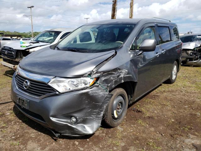 JN8AE2KPXH9170244 - 2017 NISSAN QUEST S GRAY photo 1