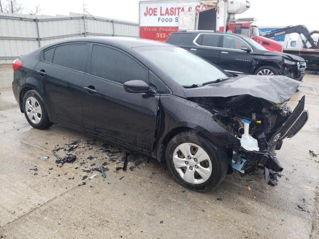 KNAFK4A67G5487495 - 2016 KIA FORTE LX BLACK photo 4