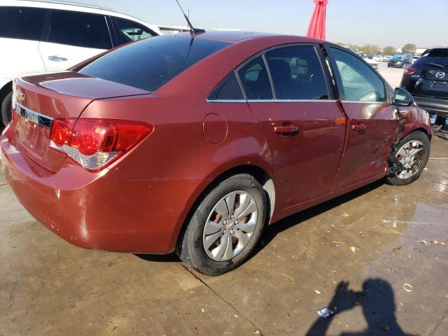 1G1PC5SH0C7258142 - 2012 CHEVROLET CRUZE LS BURGUNDY photo 3