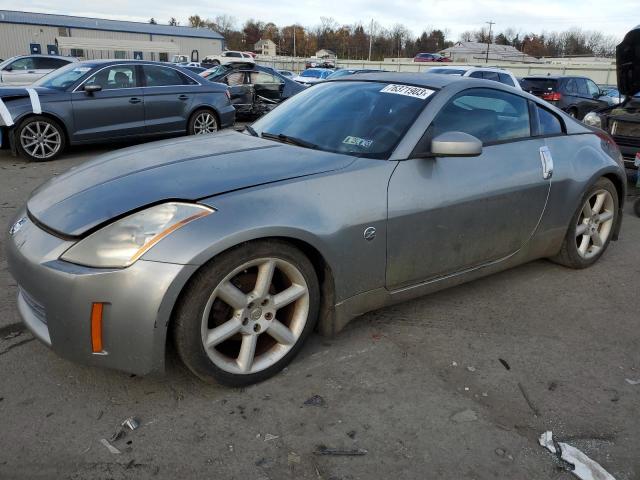 JN1AZ34D43T120138 - 2003 NISSAN 350Z COUPE SILVER photo 1