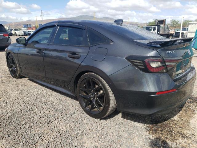 2HGFE2F56NH578442 - 2022 HONDA CIVIC SPORT BLACK photo 2