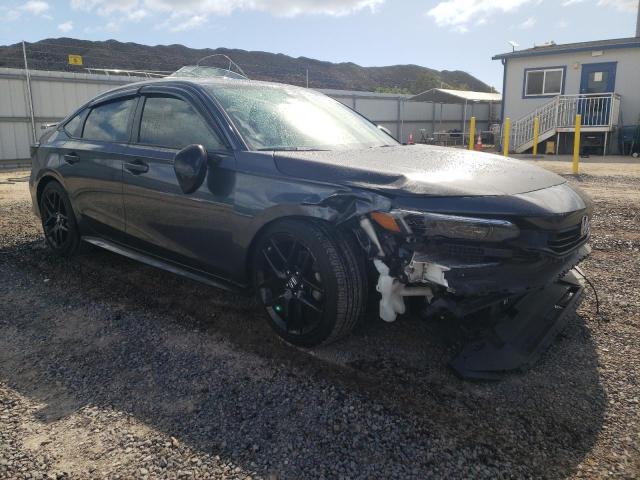 2HGFE2F56NH578442 - 2022 HONDA CIVIC SPORT BLACK photo 4