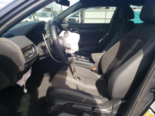 2HGFE2F56NH578442 - 2022 HONDA CIVIC SPORT BLACK photo 7